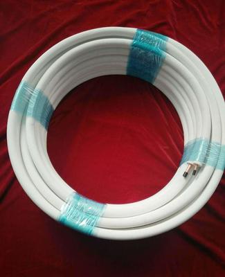 压花保温管与外贸空调连接管 高品质30米铜管的专业选择